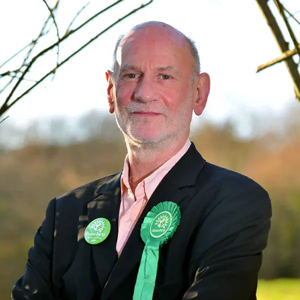 John Adams, Green Party Member and Election Candidate, Telford.